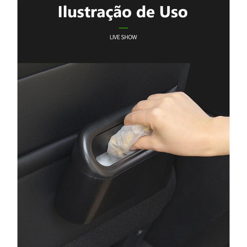 Lixeira Minimalista para Carros