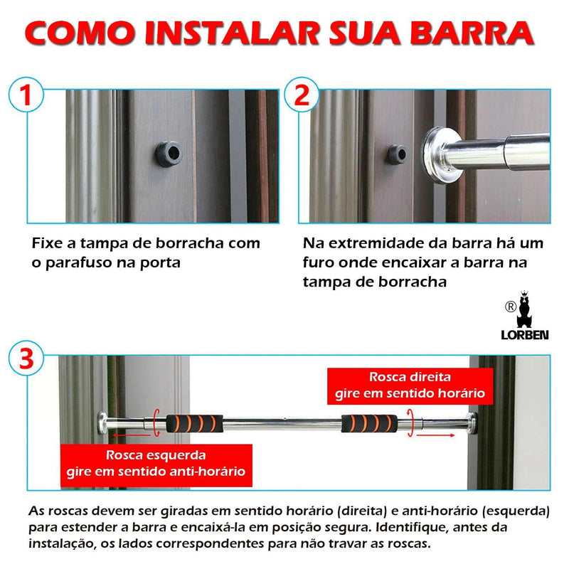 Barra Fixa para Porta