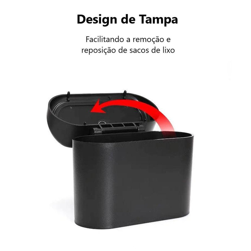 Lixeira Minimalista para Carros